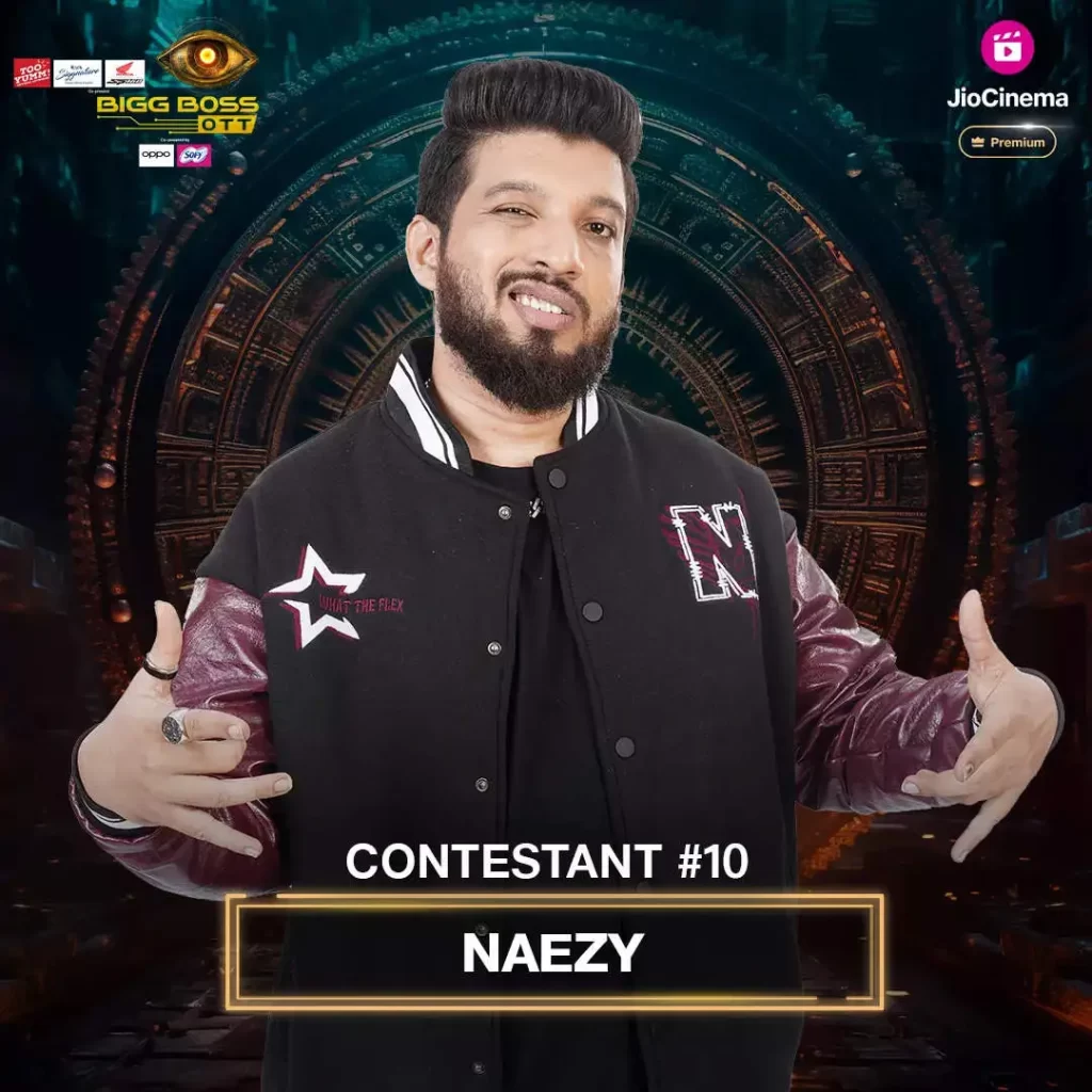 Naezy - Bigg Boss OTT 3 All Contestant list