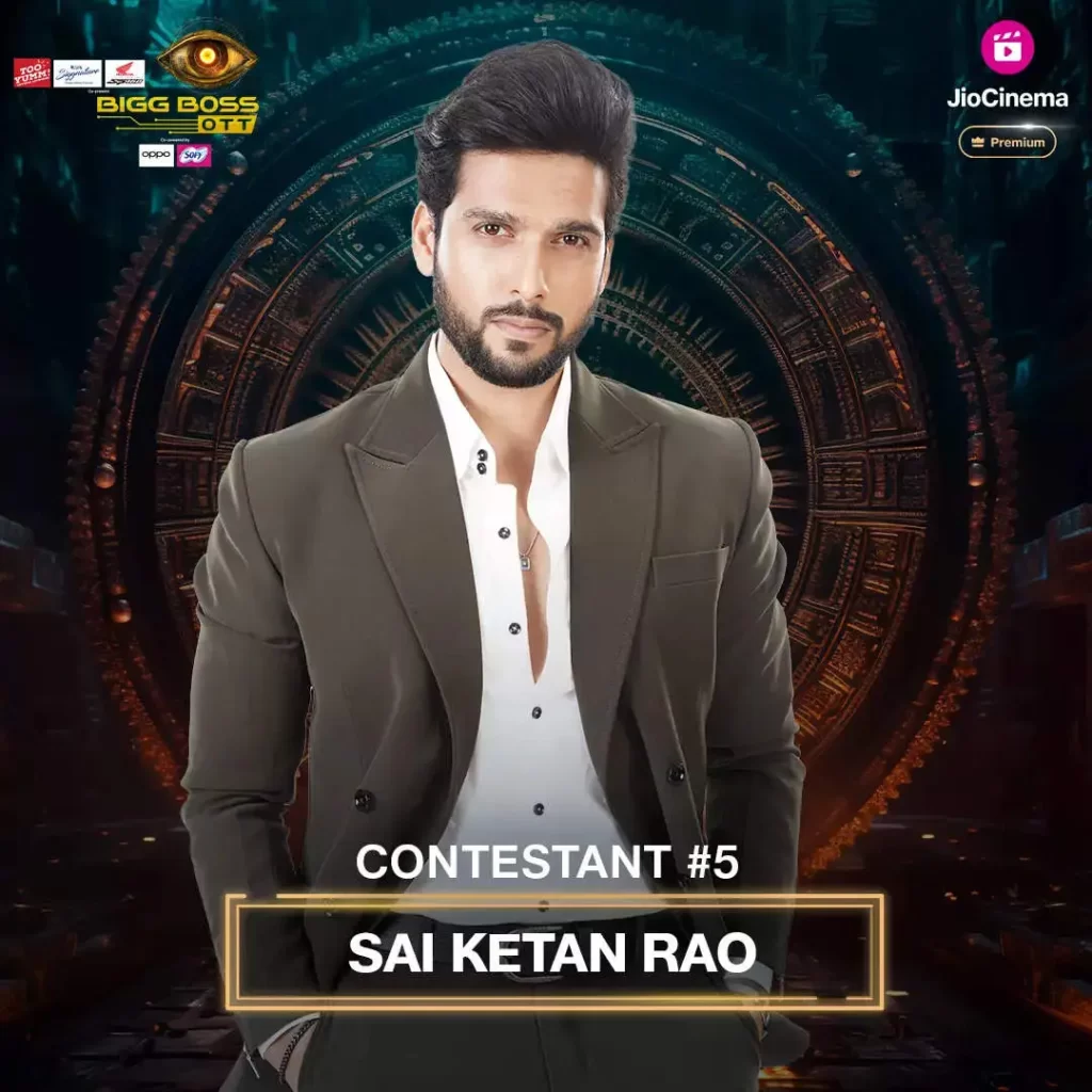 Sai Ketan Rao - Bigg Boss OTT 3 All Contestant list