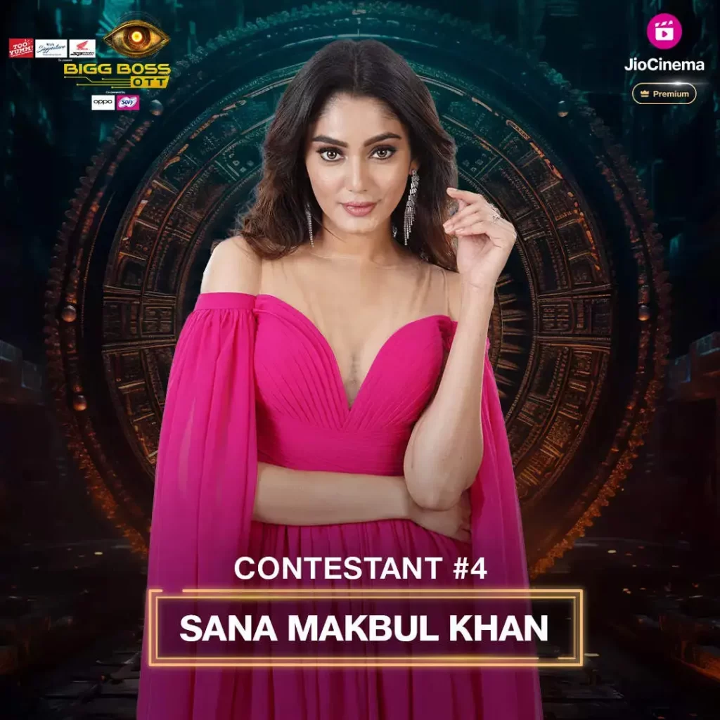 Sana Makbul Khan - Bigg Boss OTT 3 All Contestant list