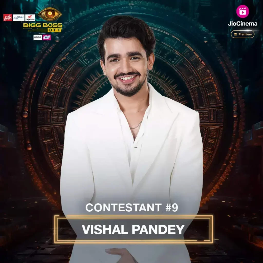 Vishal Pandey - Bigg Boss OTT 3 All Contestant list